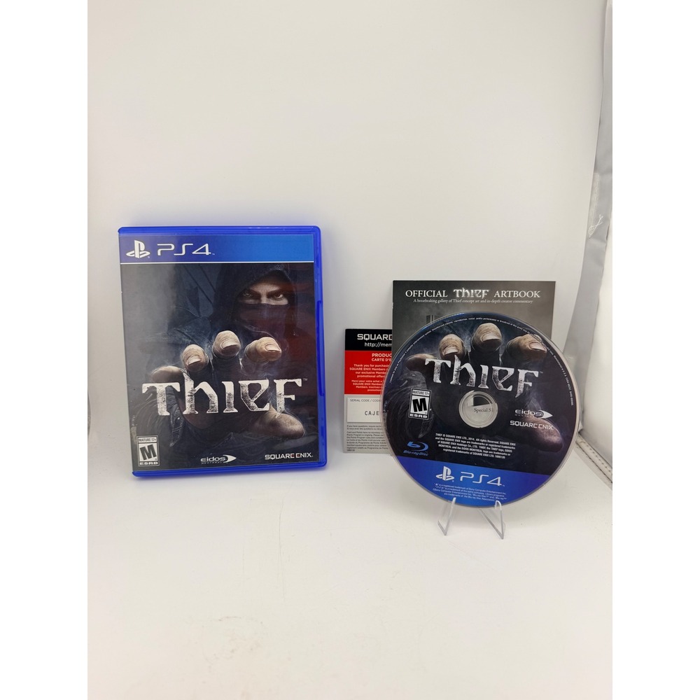 Thief Sony PlayStation 4 PS4 2014 Square Enix CIB with Artbook CUSA-00252